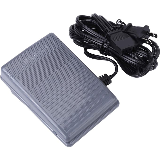 Pédale de commande au pied pour machine à coudre Singer US PLUG black