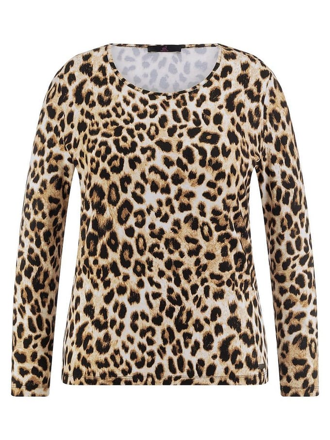Shirt ronde hals Van Emilia Lay zwart