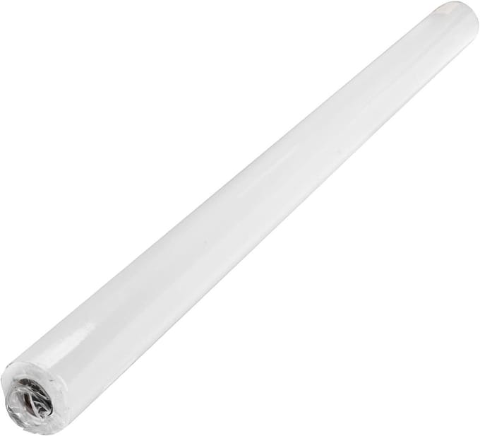Knutselpapier Rol - Tekenen Schilderen - Creatief Bezig Zijn - Dik Duurzaam Papier - 20 Meter Lang - Wit