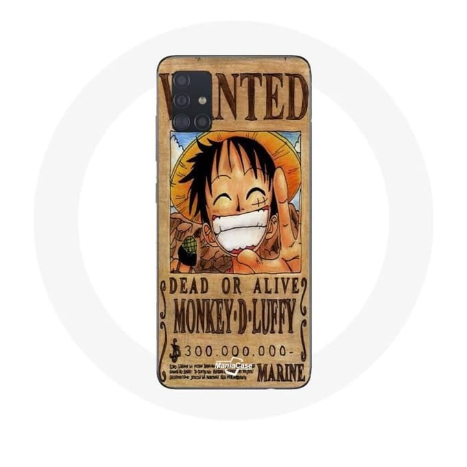Samsung Galaxy A51 hoesje One Piece Manga Luffy onderzoeksposter