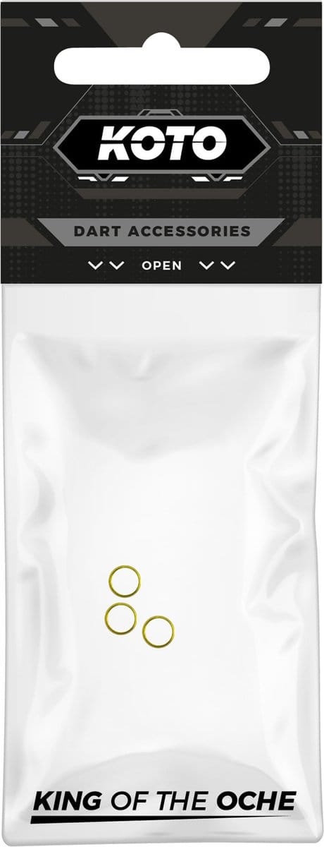 KOTO Aluminium Flight Lock Rings Gold