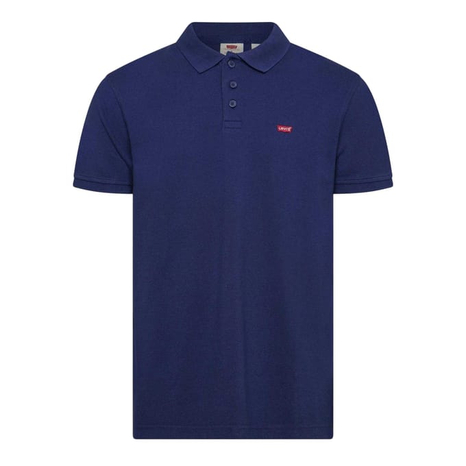 Levis Heren Huismerk Poloshirt (Blauw lint)