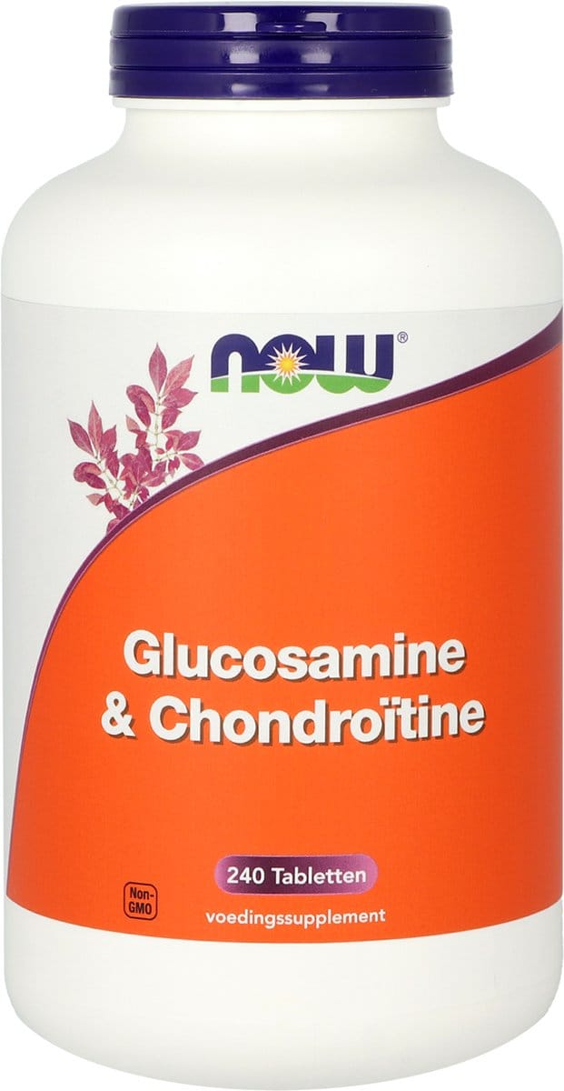 NOW Glucosamine & Chondroïtine - 240 tabletten - Glucosamine en Chondroïtine preparaat
