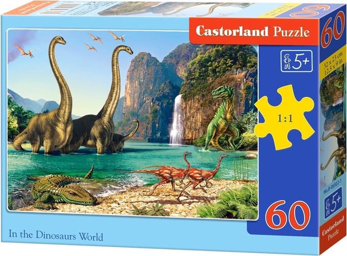In the Dinosaurus World - 60 stukjes