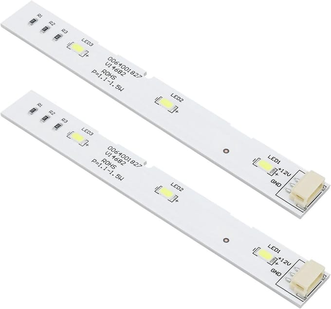 Koelkast LED Strips - Verlichting Onderdelen - Koelkast Verlichten - Directe Vervanging - 13 x 16 cm