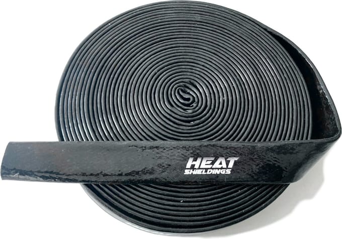 Ø 32 mm x 20 m | Hittebestendige silicone isolatiekous - zwart