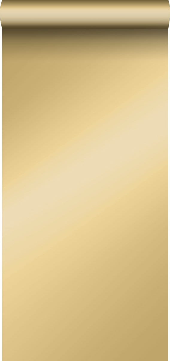 Origin Wallcoverings behang effen goud - 347687 - 0,53 x 10,05 m