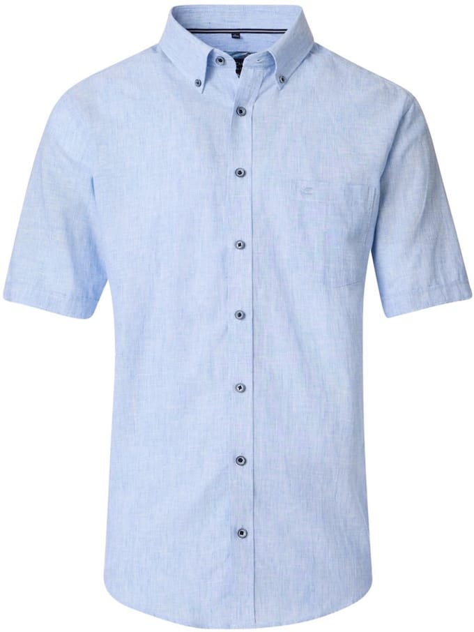 Casa Moda Casual Overhemd Korte Mouw Linnenmix 954457100-100 - XL