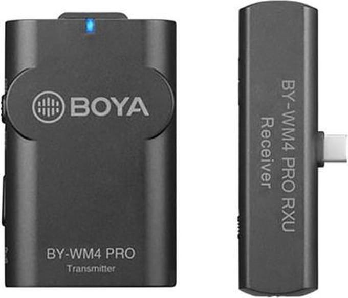 Boya BY-WM5 Pro-K5 2.4 GHz Lavalier Draadloze Microfoon voor Android
