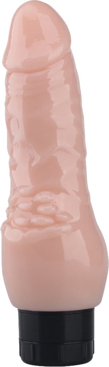 Being Fetish - Vibrerende Dildo - 23 cm – Lichte huidskleur
