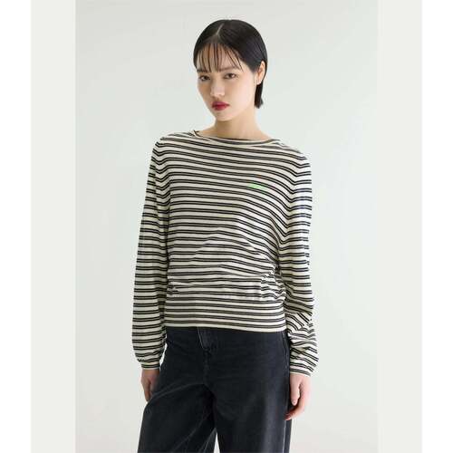 T-Shirt Lange Mouw Bellerose Gerhi Rayas Navy