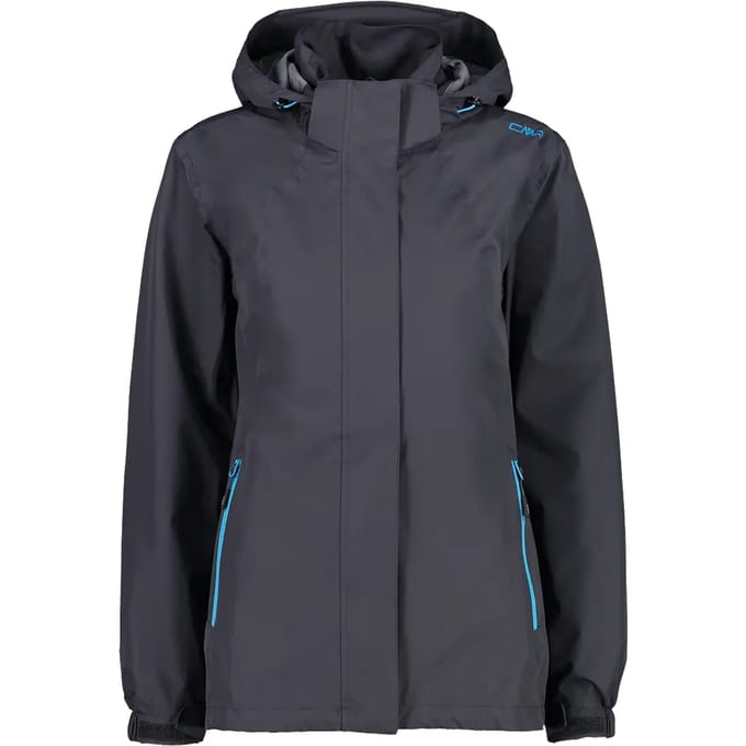 Dames waterdichte jas met capuchon en ventilatie CMP