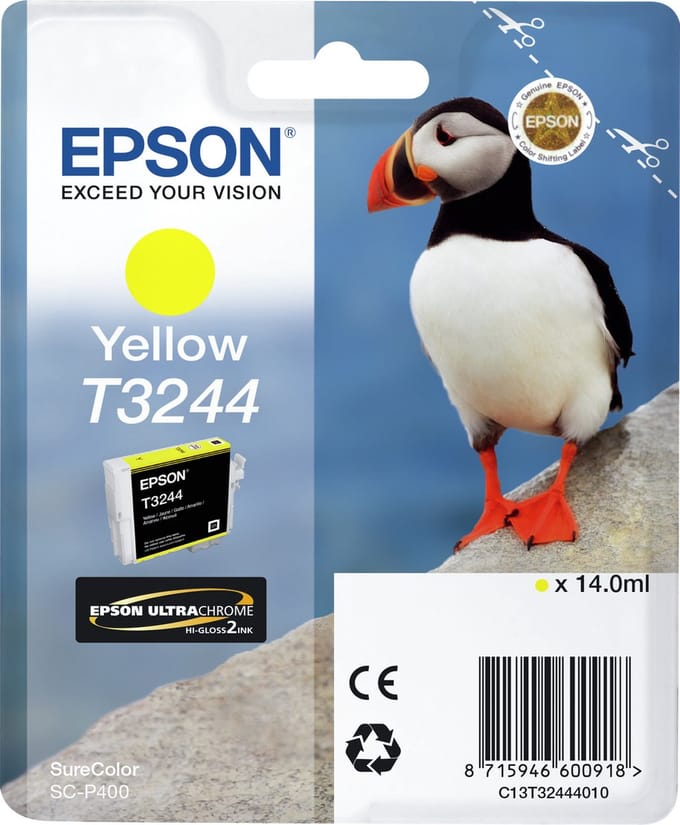 EPSON T3244 geel inkt cartridge
