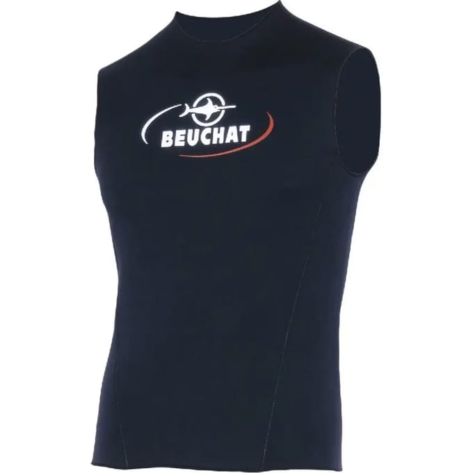 Beuchat Mouwloze Rashguard Zwart M Man,Vrouw