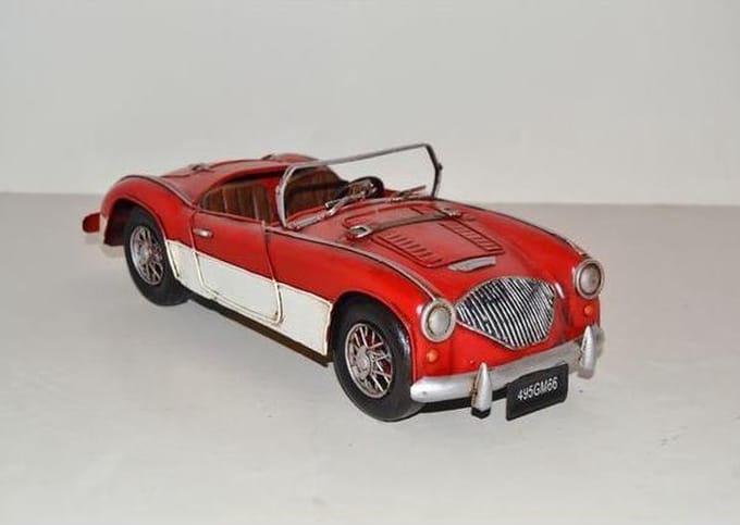 Blikken - klassiek - auto - Austin - Healey