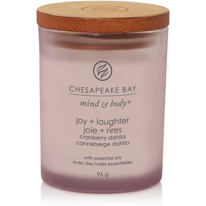 Chesapeake Bay Joy & Laughter - Cranberry Dahlia Mini Candle