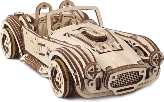 UGEARS Houten 3D Model - Drift Cobra Racing Car