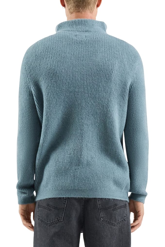 s.Oliver -qs Pullover Blue Grey Größe: M | Pullover Outlet | Herren | Blau
