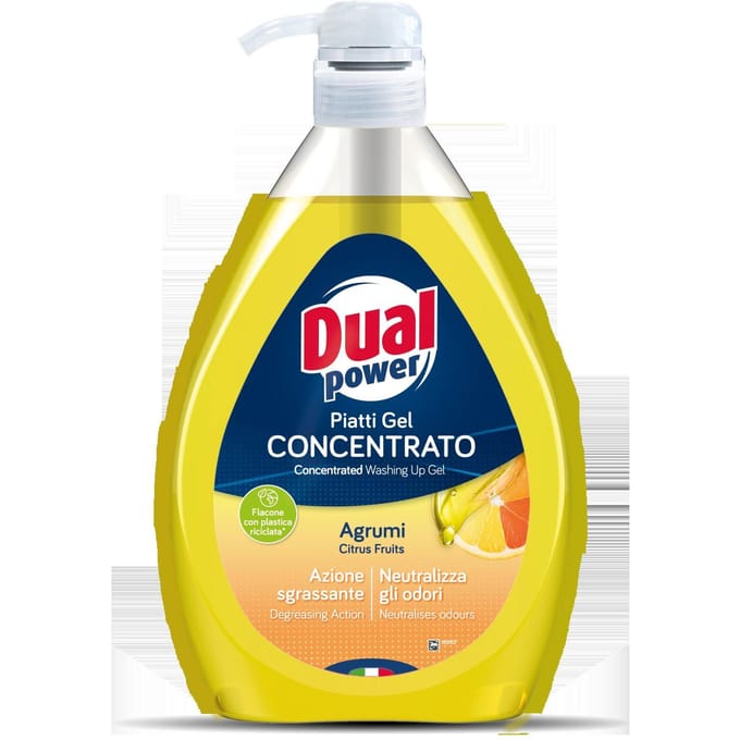 Dual Power Liquide Vaisselle Agrumes 1L