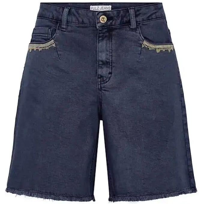 Dames short met hoge taille Pulz Jeans Luca
