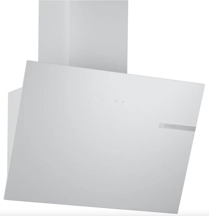 Bosch DWK65DK20 - Afzuigkap - A label - 60 dB - Wit - RVS