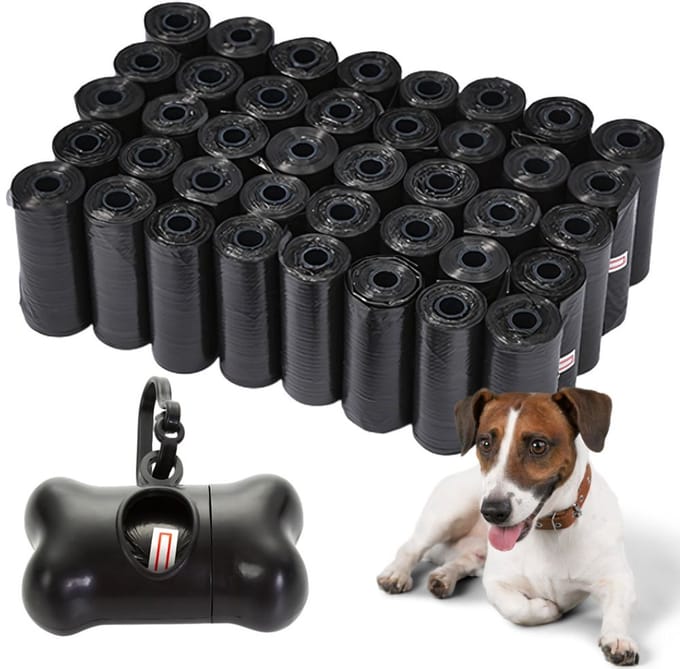 Verk Group – Grootverpakking hondenpoepzakjes – 50 rollen – 1000 stuks – dispenser inbegrepen