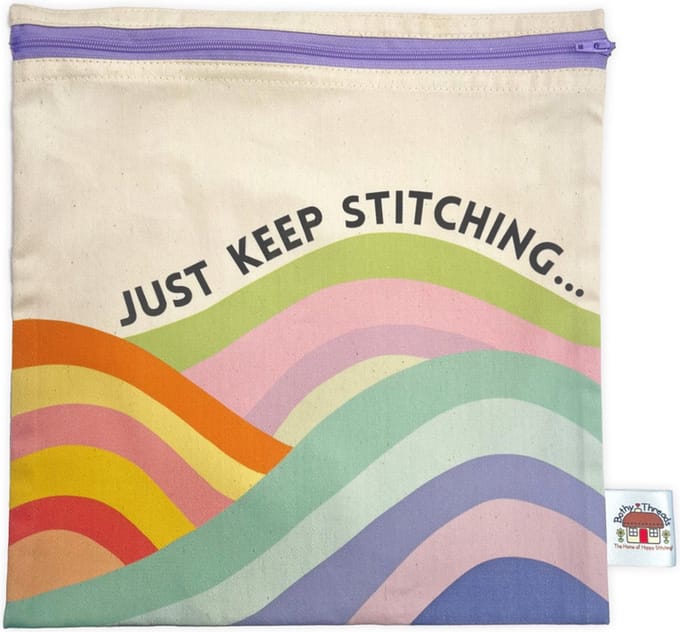 Borduurtas - Project Bag Bothy Designs - Just Keep Stitching - Bothy Threads