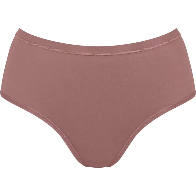 Slip met labelprint, model 'GO DAILY' in een set van 3 stuks