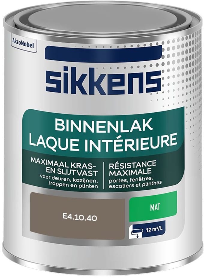 Sikkens - Binnenlak Mat - E4.10.40 - Mengverf - 750 Ml