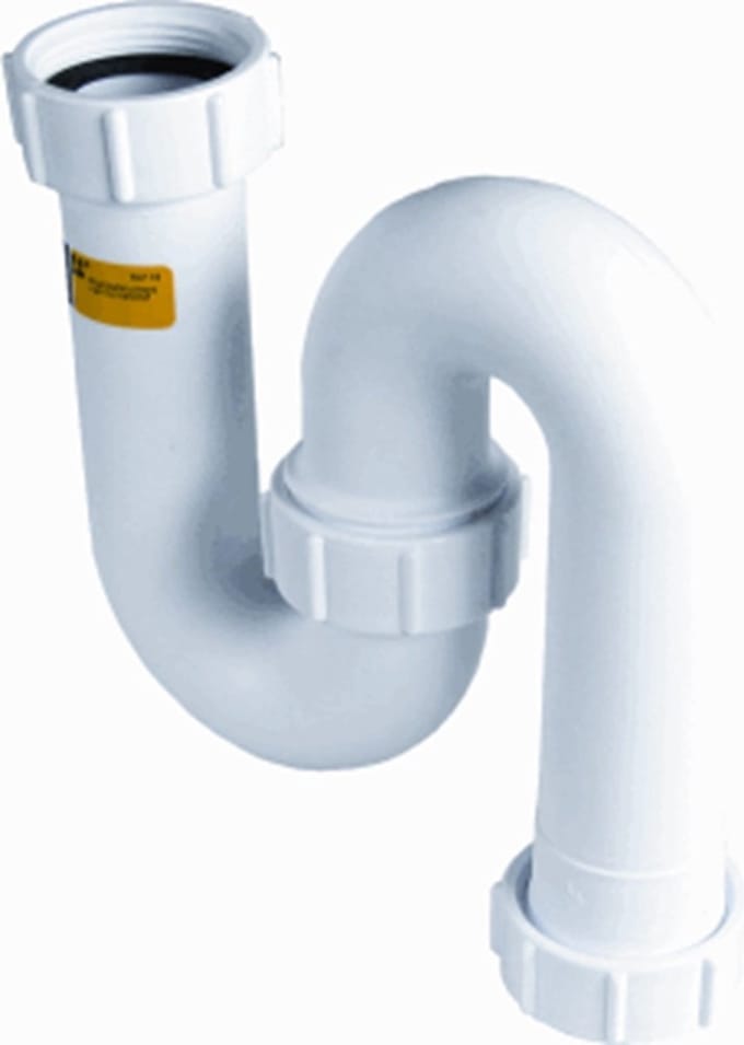 McAlpine buissifon PP model S 1 1/2x40mm - grijs (0052150)