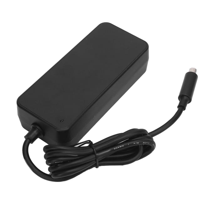 Chargeur de Trottinette Électrique 42V 1.7A Charge Rapide Chargeur de Batterie Lithium-Ion de Remplacement Prise UE gray