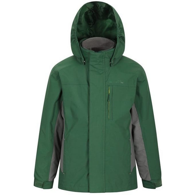Mountain Warehouse Kinder/Kids Cannonball 3 in 1 Waterdichte Jas (Khaki)