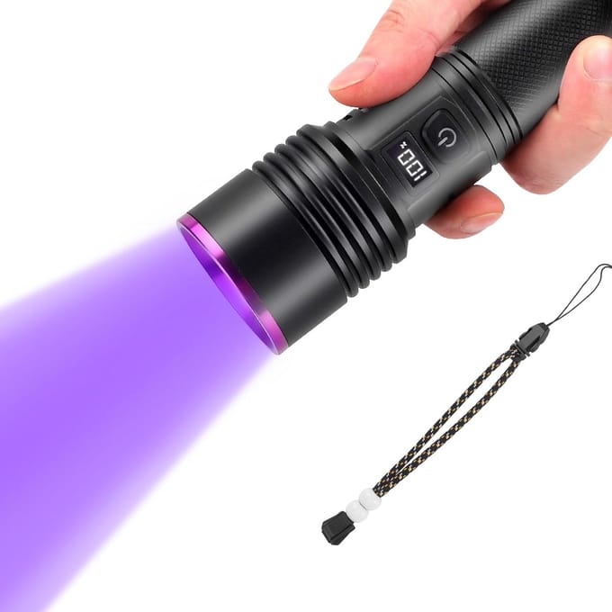 Oplaadbare UV Zaklamp 365 nm voor Detectie en Inspectie