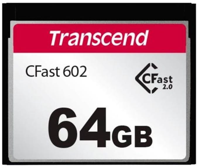 Transcend TS64GCFX602 CFast-kaart Industrial 64 GB