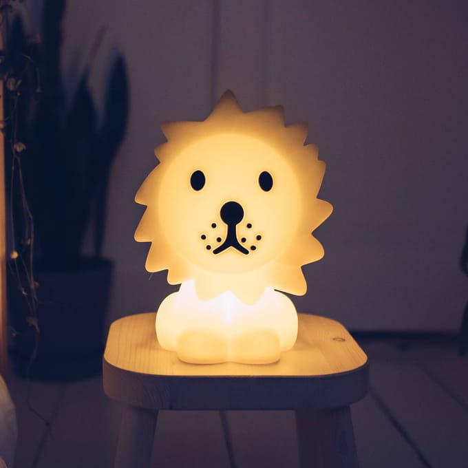 Mr Maria Nijntje Nachtlamp - Leeuw - 25 cm - oplaadbaar