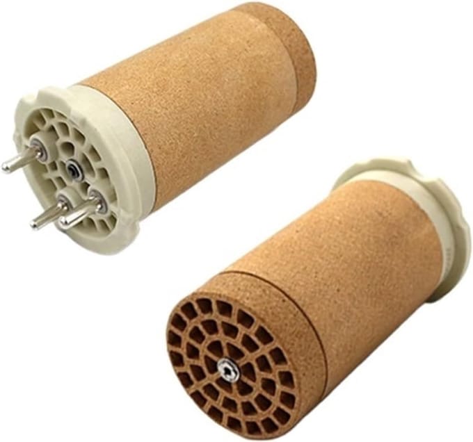 Verwarmingselement - Heater Onderdeel - Heteluchtpistool Reparatie - 3300W Vermogen - d44x90mm - Universeel