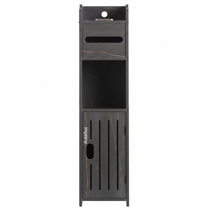Badkamerkast - Badkamermeubel - Verstelbare planken - 16,7D x 16,7B x 81H cm