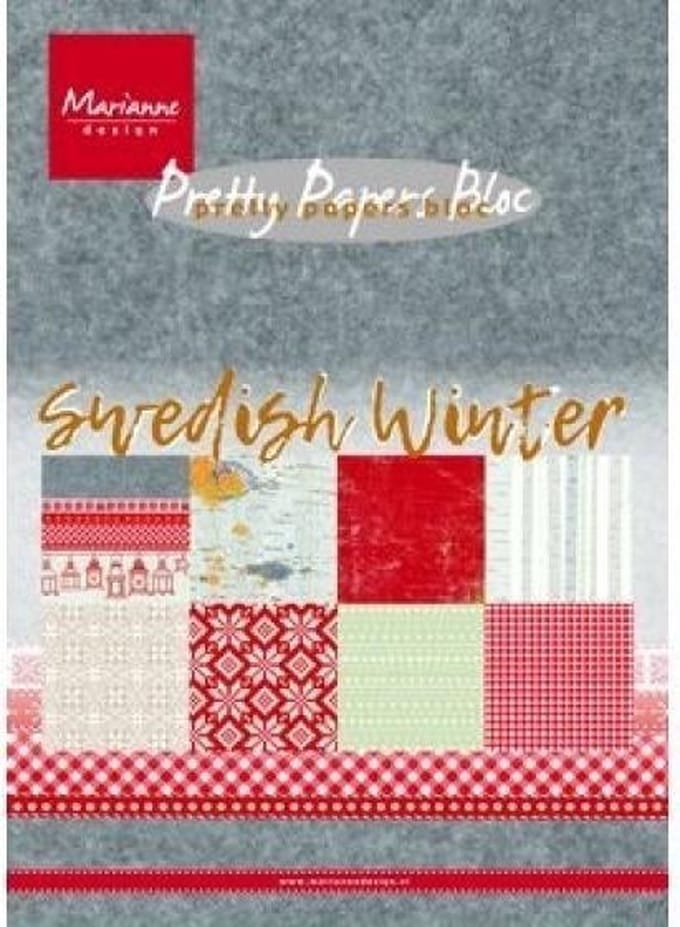 Marianne Design bloc Swedish winter