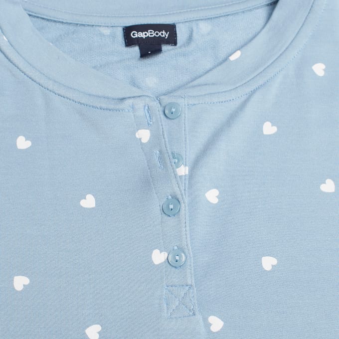 Pyjamatop 757179 dames met lange mouwen