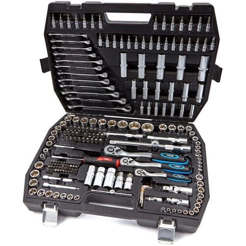 HBM 216 Delige Professionele Doppenset INCH Maten