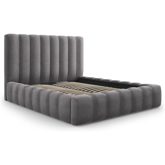 Bed frame Gina velvet met opbergruimte | Milo Casa