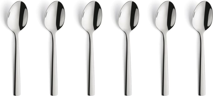 Amefa Moderno - 6 theelepels in cadeauverpakking
