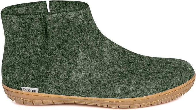Glerups Laars met rubber zool-Groen-39