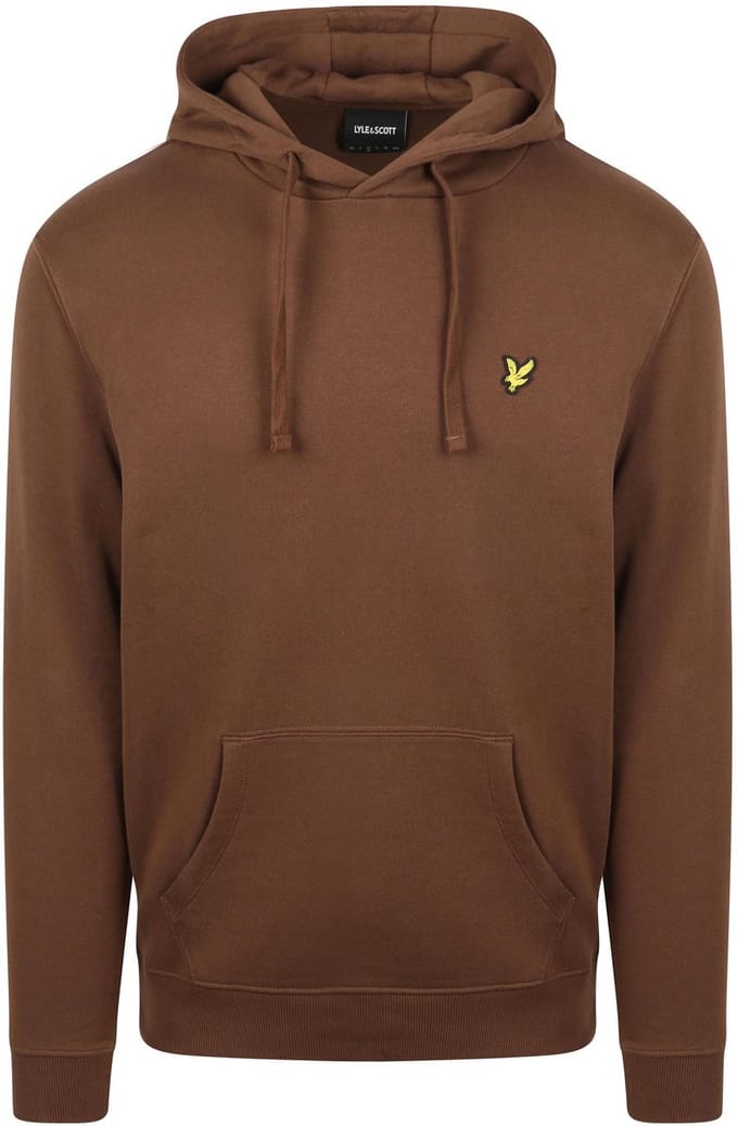 Lyle and Scott Hoodie Bruin - Maat M - Heren - Hoodies