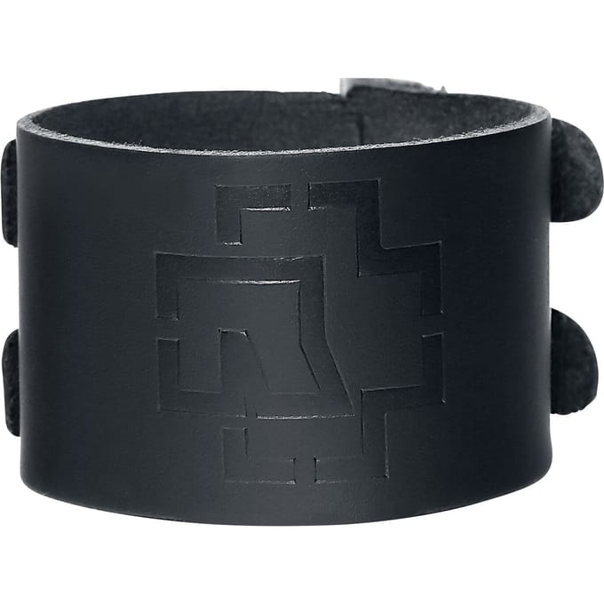 Rammstein Armband - Rammstein Logo - zwart