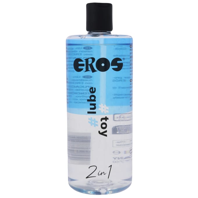 Eros 2-in-1 lube en toy Glijmiddel op Waterbasis - 500 ml