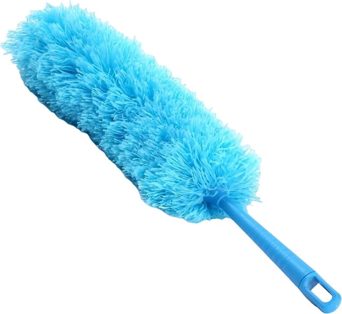 Home & Marker - Plumeau - Stoffer - Duster - Stofborstel - Microvezel - Blauw - DUSTOFF