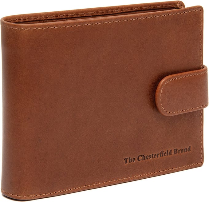 The Chesterfield Brand - Leren Portemonnee Cognac Curtis