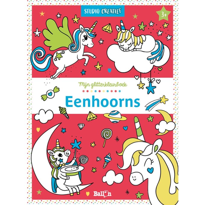 Standaard Uitgeverij My Glitter Sticker Book - Unicorns