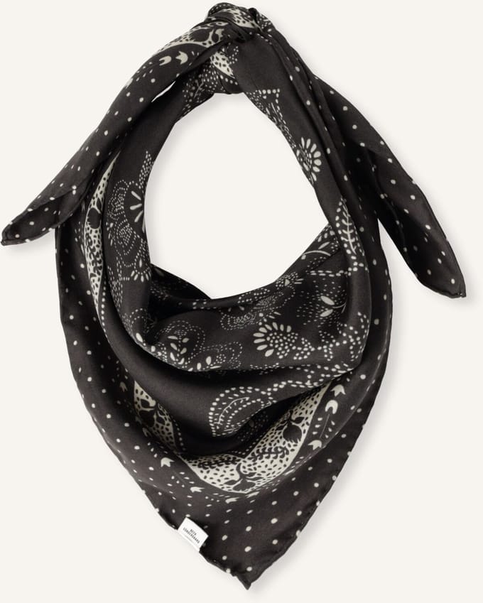 Becksondergaard Dotted Flora Sia Scarf Sjaals Dames - Bruin - Maat ONESIZE